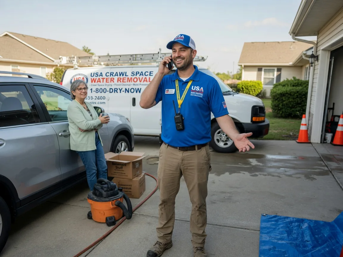 Crawl Space Water Removal Kelly, NC FAQs